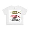Womens Crop Tee  Thumbnail